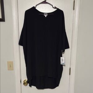 LuLaRoe Black Tunic Top